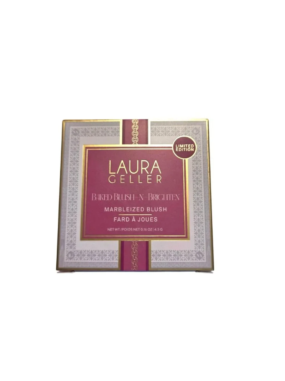 Laura Geller Limited Edition Baked Blush-N-Brighten Marble Blush Skyline Sunset